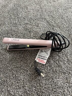 L'ANGE Pink Ceramic Flat Iron Hair Straightener